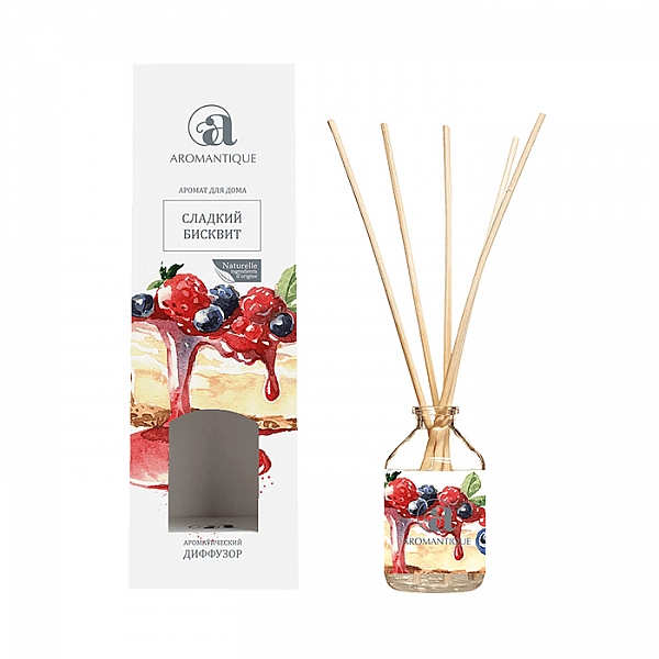Диффузор ароматический Aromantique Сладкий бисквит 50 мл