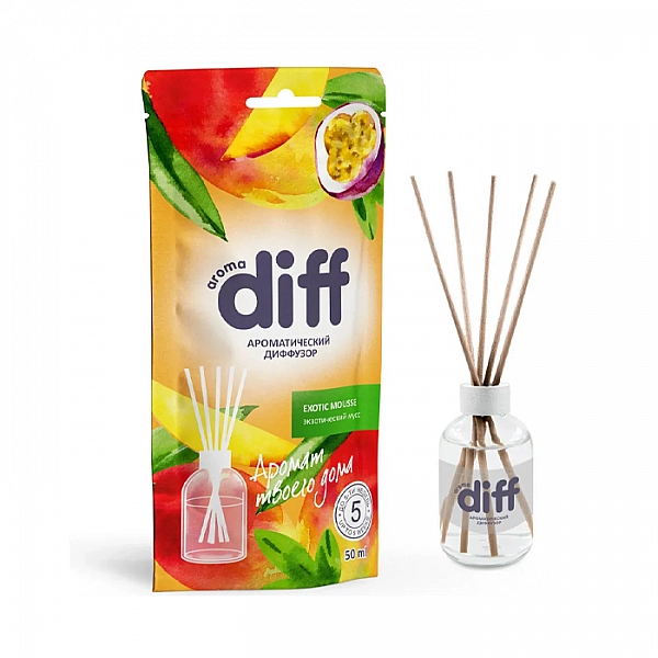 Диффузор ароматический Aroma Diff Exotic Mousse Экзотический мусс 50 мл