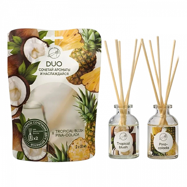 Диффузор Aroma Harmony Duo Tropical Blush + Pina-colada 30 мл + 30 мл