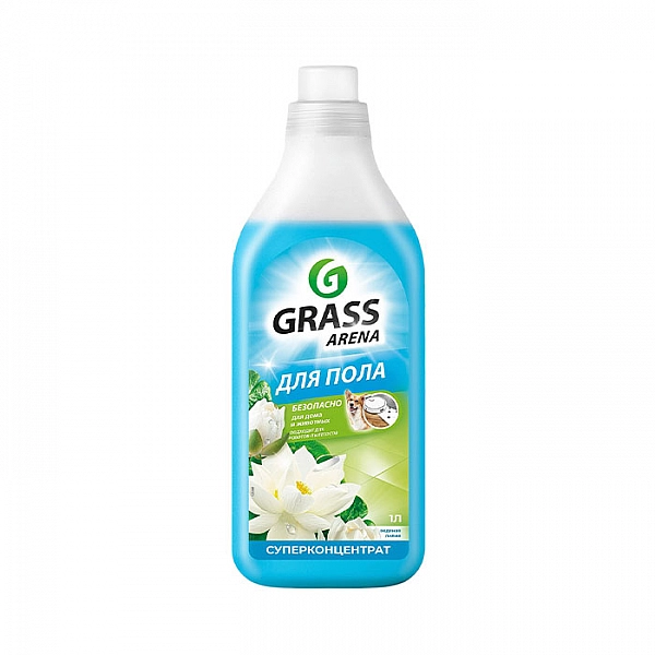 Средство моющее для пола нейтральное Grass Arena водная лилия 125184 1 л