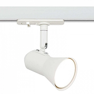 Светильник ЭРА TR37-GU10 WH MR16 трековый однофазный белый