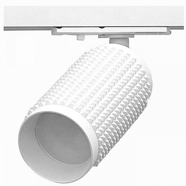 Светильник Truenergy Track 21114 под лампу GU10 алюминий трековый однофазный белый