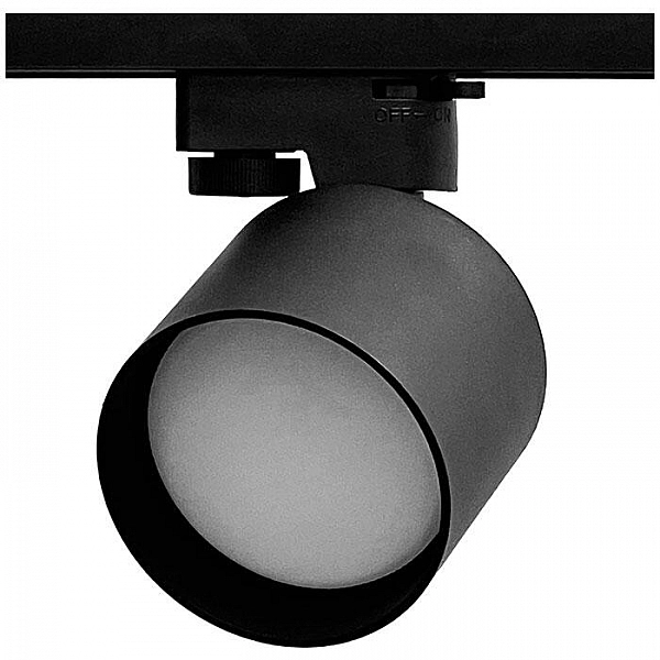 Светильник Truenergy Track 21124 под лампу GX53 алюминий трековый однофазный черный