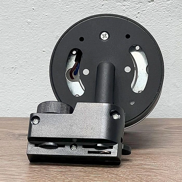 Светильник Truenergy Track 21120 под лампу GX53 алюминий трековый однофазный черный