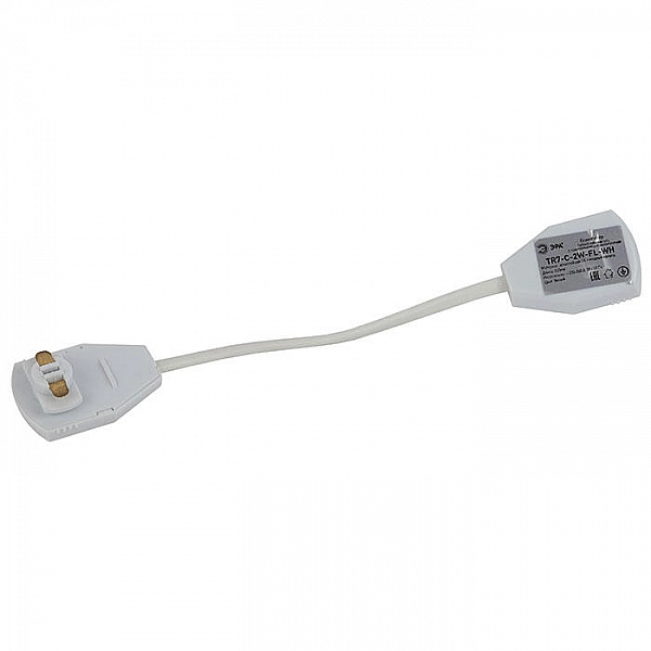 Коннектор ЭРА TR7 - C 2W-FL WH гибкий белый