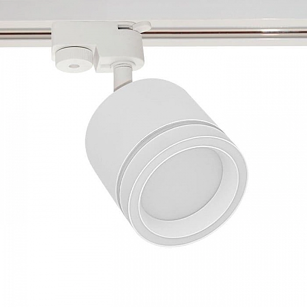 Светильник Truenergy Track 21128 под лампу GX53 алюминий трековый однофазный белый