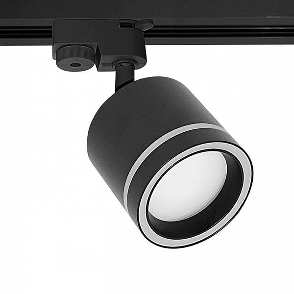 Светильник Truenergy Track 21129 под лампу GX53 алюминий трековый однофазный черный