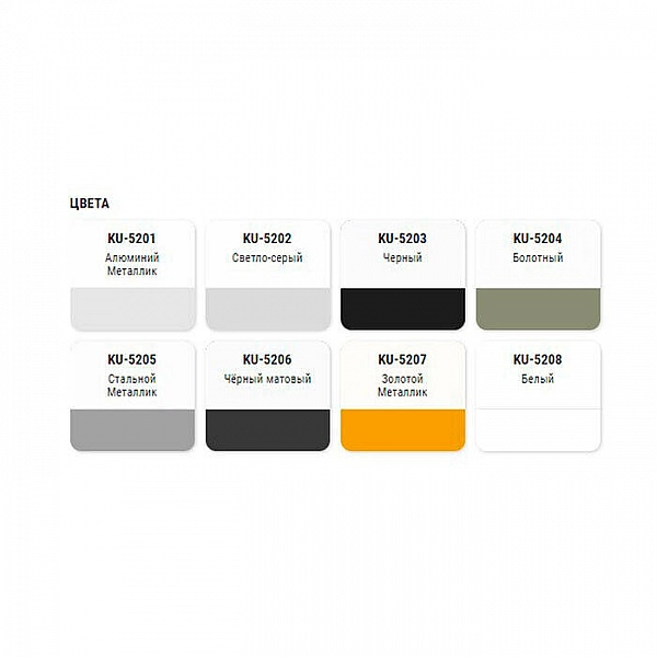 Эмаль для дисков Kudo KU-5203 черная 520 мл