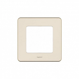 Рамка Legrand Inspiria 673931 1 пост слоновая кость