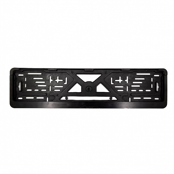 Рамка для номера ТА-РАП-21616 книжка без надписи черная