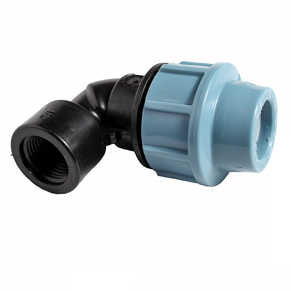 Отвод с внутренней резьбой для ПЭ труб ITAL 32 мм*1