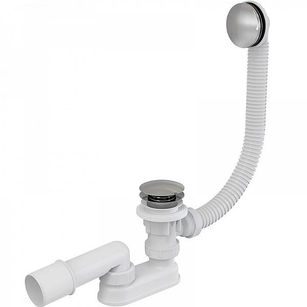 Сифон для ванны Alcaplast A504CKM-BL-01/AG210135160 металл click-clack