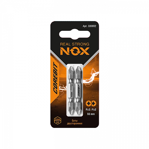 Набор бит Nox 336008 E 6.3 Ph2 Pz2 Tx30-50 3 шт