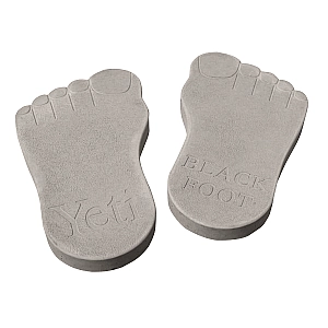 Плитка тротуарная Следы великана 530*300*50 мм серый