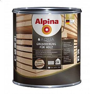 Грунтовка Alpina Grundierung für Holz по дереву 2.5 л