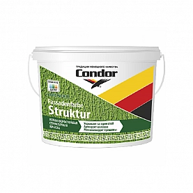 Краска Condor Fassadenfarbe-Struktur 0.2-0.5 мм 15 кг
