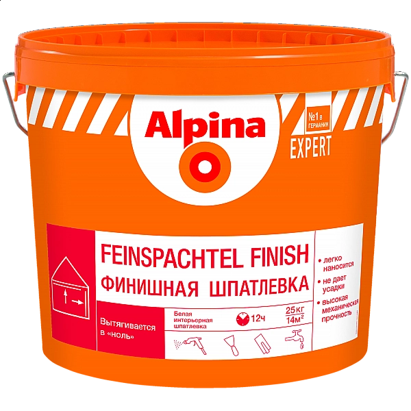 Шпатлевка Alpina Expert Feinspachtel Finish 25 кг