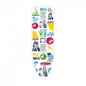 Доска гладильная Nika Ника-Эльза де люкс ЭЛ/7 122*40 см. Изображение - 1