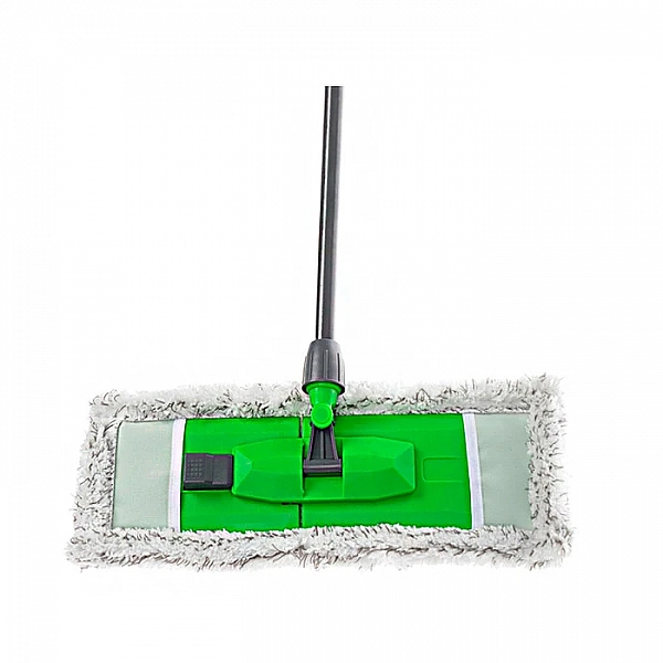 Швабра Mopexbel EKB025 универсальная с прорезиненой рукояткой 118 см накладкой из микрофибры 90 г