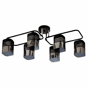 Светильник Айтин-Про НПБ 02-6*60-101 70205/6 черный/хром