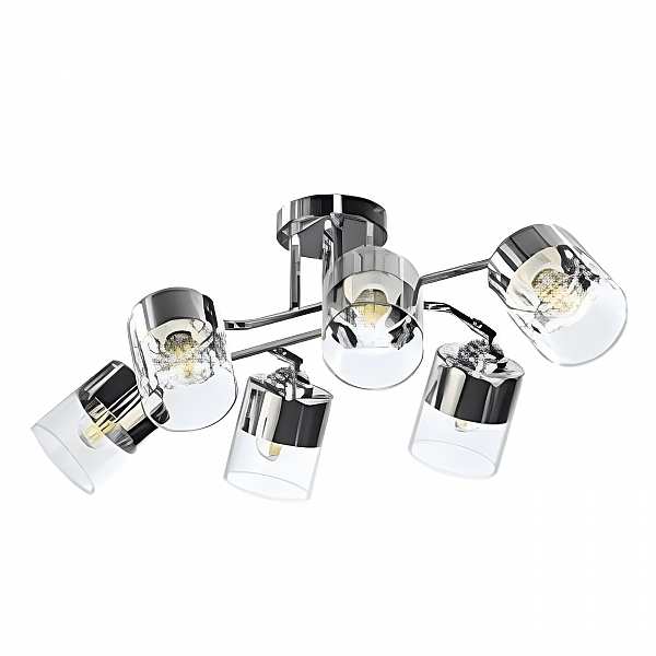 Светильник Айтин-Про НПБ 02-6*60-101 XA1564/6 хром