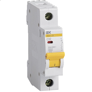 Автоматический выключатель IEK ВА47-29 1Р 32А 4.5кА х-ка С