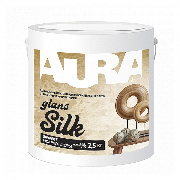 Декоративный акриловый материал Condor Silk Glans 2.5 кг