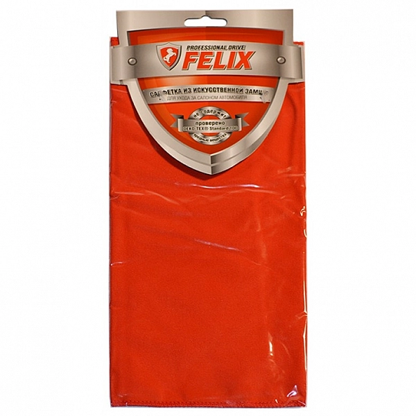 Салфетка из искусственной замши Felix для ухода за салоном авто