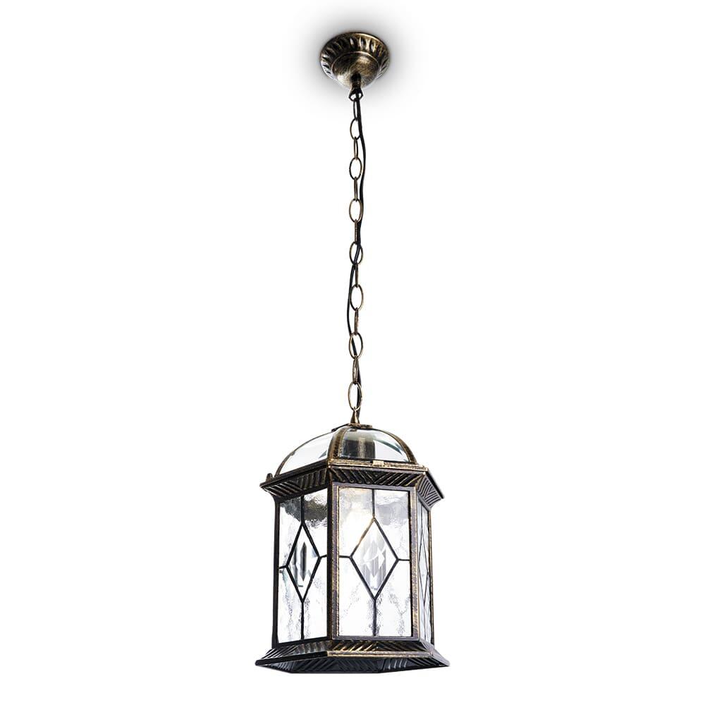 Светильник Feron PL134 60W 230V E27 садово-парковый черное золото