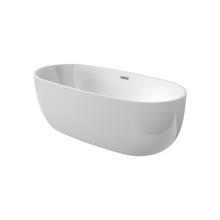 Ванна акриловая Deante Alpinia KDU_015W 150*72*58 см отдельностоящая