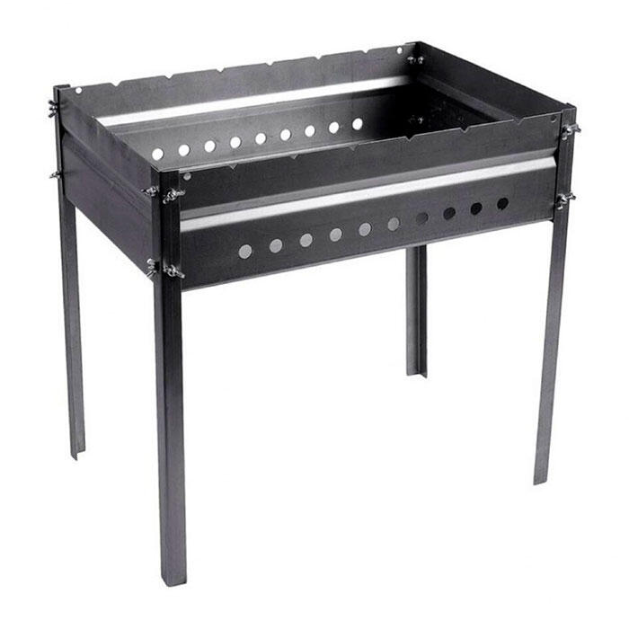 Мангал Lesnikovo МНГ-Ж-620 с ребрами жесткости 620*350*620 мм